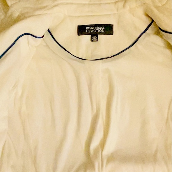 KENNETH COLE REACTION WOMEN DOUBLE BREASTED  BELTED COTTON COAT SIZE S *NEW NT* - Picture 5 of 15